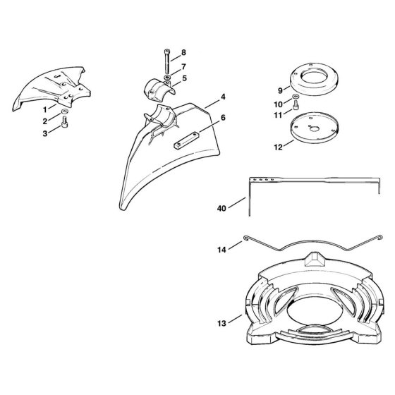 Deflector Assembly for Stihl