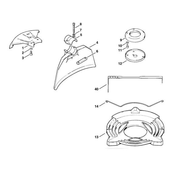 Deflector Assembly for Stihl