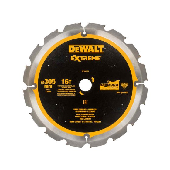 Extreme PCD Fibre Cement Blade 305 x 30mm x 16T
