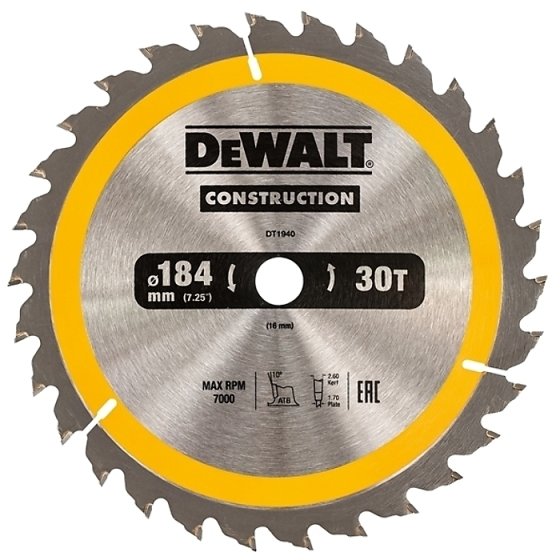 184mm Circular Saw Blades