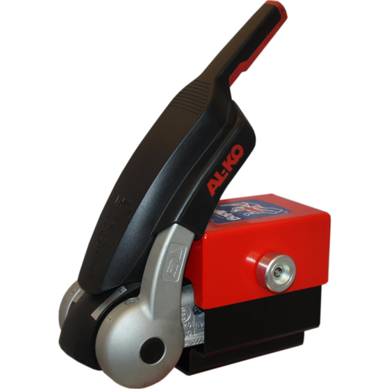 Bulldog DKS Hitchlock suitable to secure caravans when hitch & unhitched