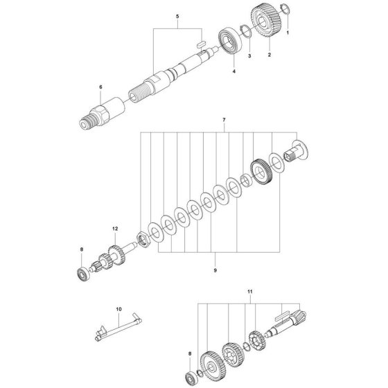 Gearbox Assembly for DM 330