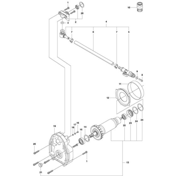 Motor Assembly for DM 340