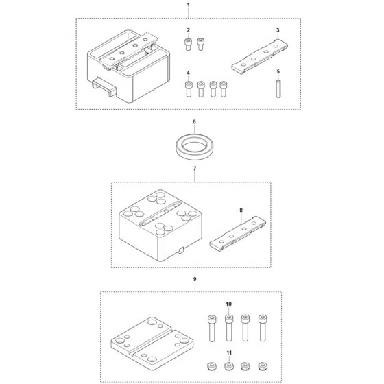Husqvarna DM 400 Accessories