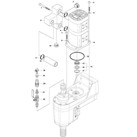 Motor Assembly for Husqvarna