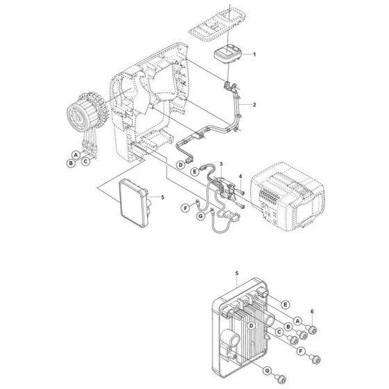 Electrical Assembly for DM 540i