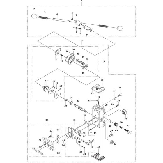 Carriage Assembly for DMS 240
