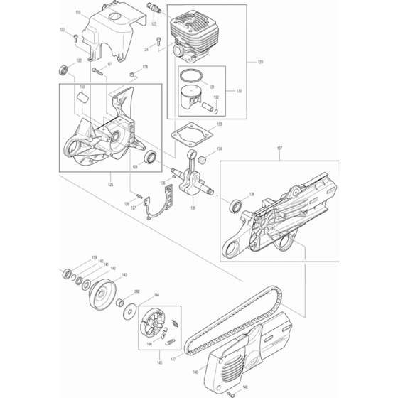 Cylinder & Crankshaft Assembly