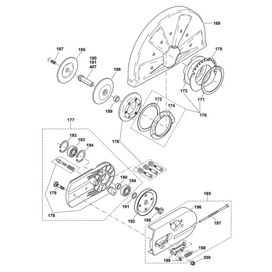 Makita DPC6401 Protection Hood