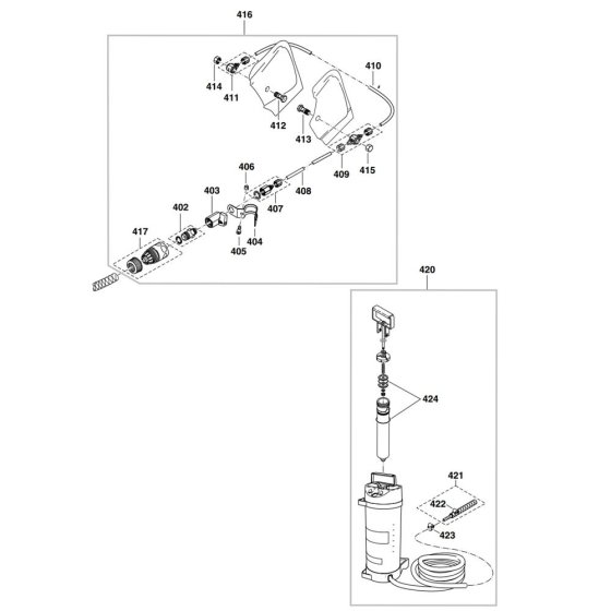 Water Tank Assembly for Makita