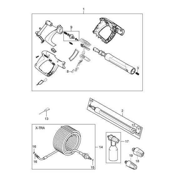 Nilfisk Pressure Washer Accessories