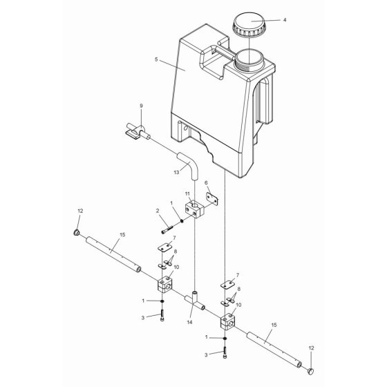 Water Tank Assembly for DPS1850H