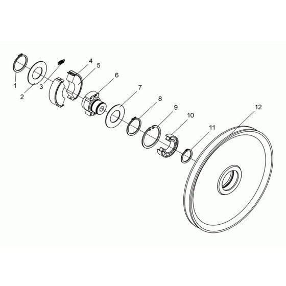 Clutch Assembly for DPS2040