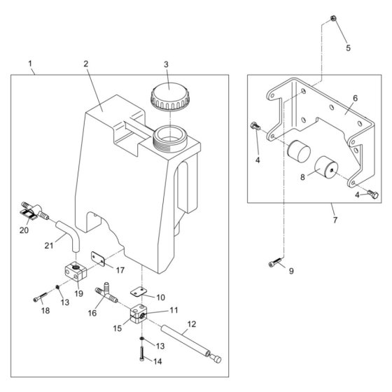 Sprinkler System for DPS2050