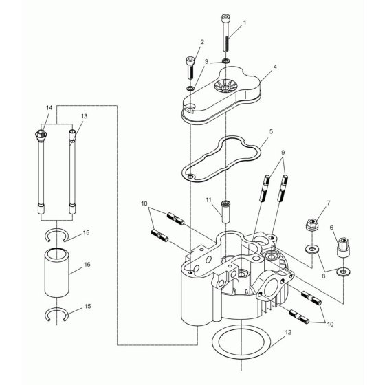 Cover Assembly for DPS3050