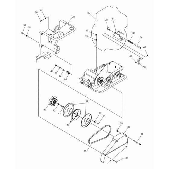 Engine Assembly for DPS3050