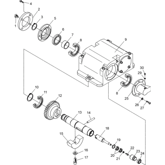 Exciter Assembly for Wacker DPU2430F