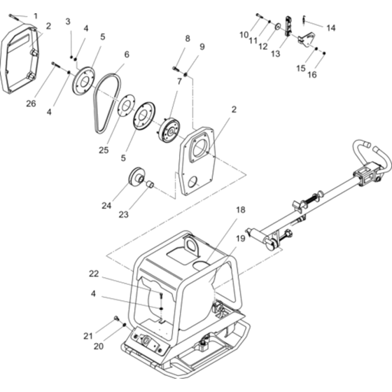 Vibratory Plate Assembly