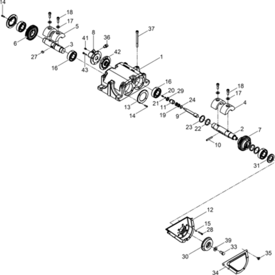 Exciter Assembly for Wacker