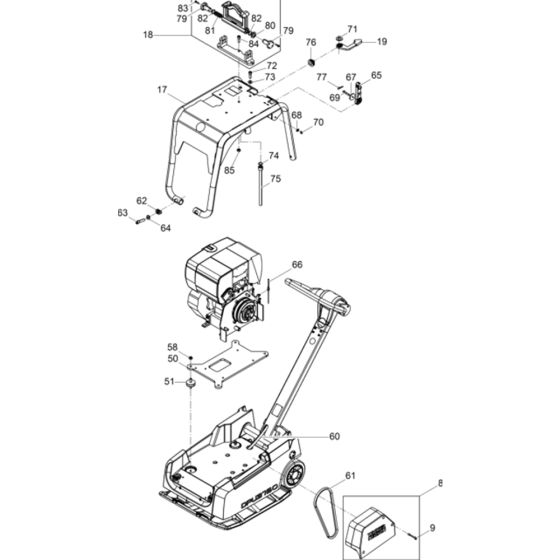 Vibration Plate Assembly