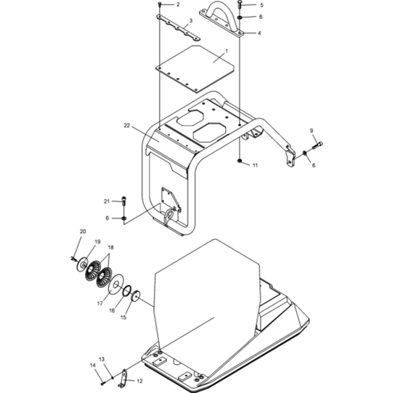 Upper Mass 1 Assembly