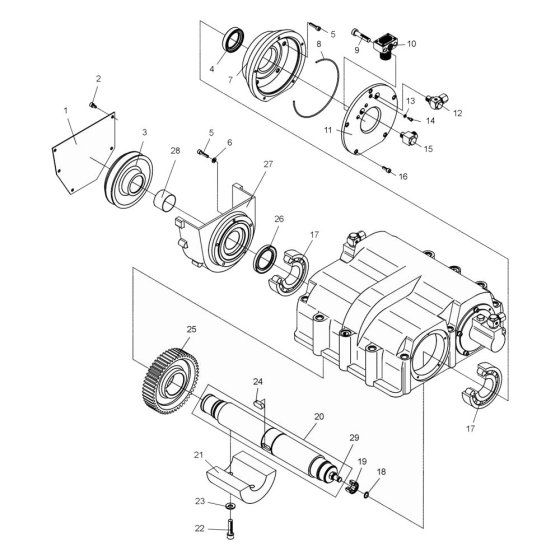 Exciter Assembly for DPU7060