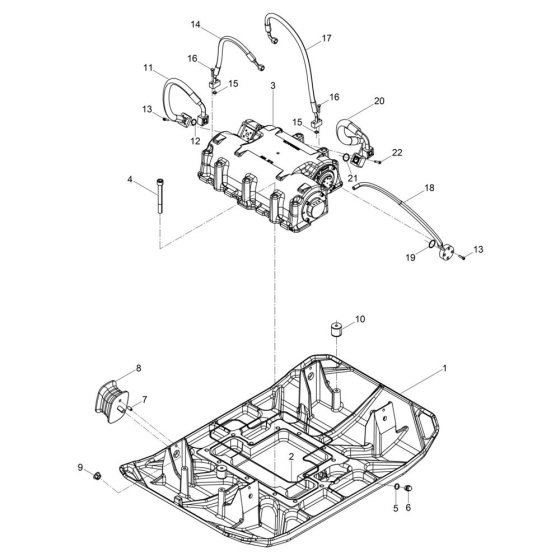 Baseplate Assembly for DPU80