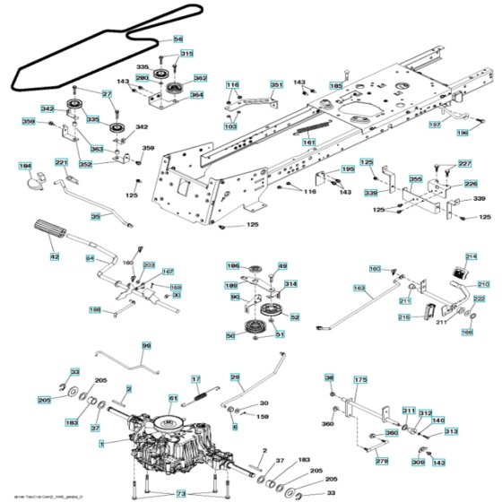 Drive Assembly for CTH 194