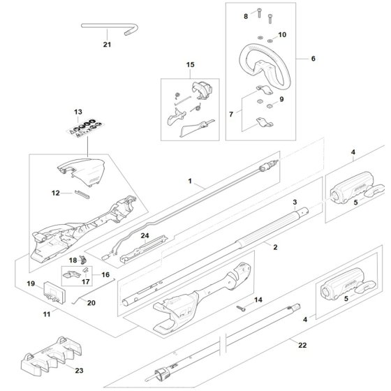Drive Tube Assembly for Stihl