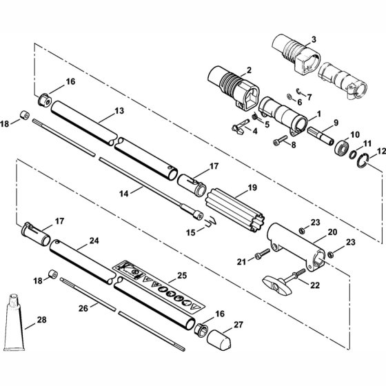 Drive Tube Assembly for Stihl