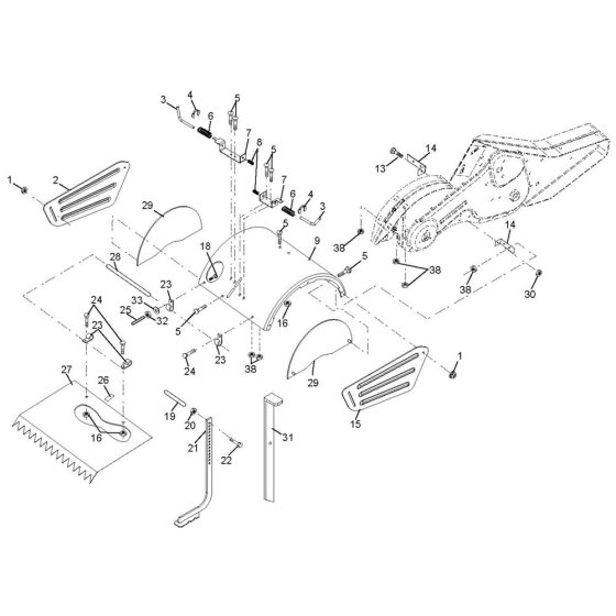 Shield Assembly for DRT 900 LS
