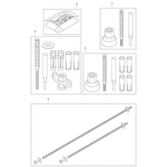Husqvarna DS 250 Accessories