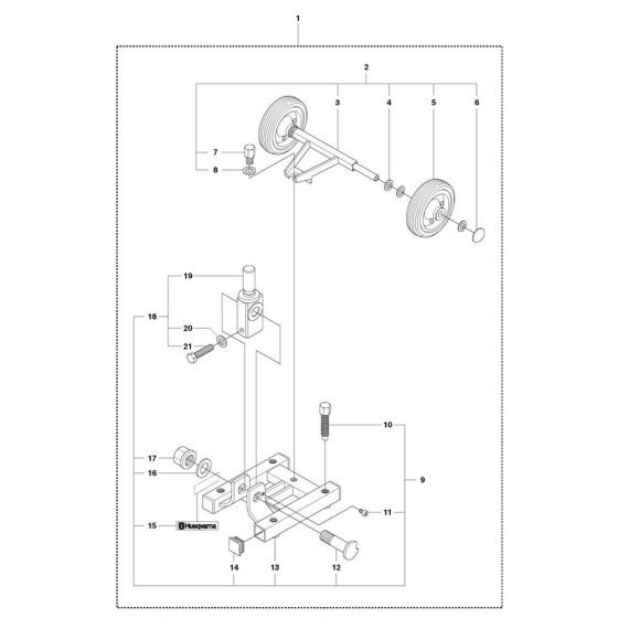 Base Plate Assembly for DS 40