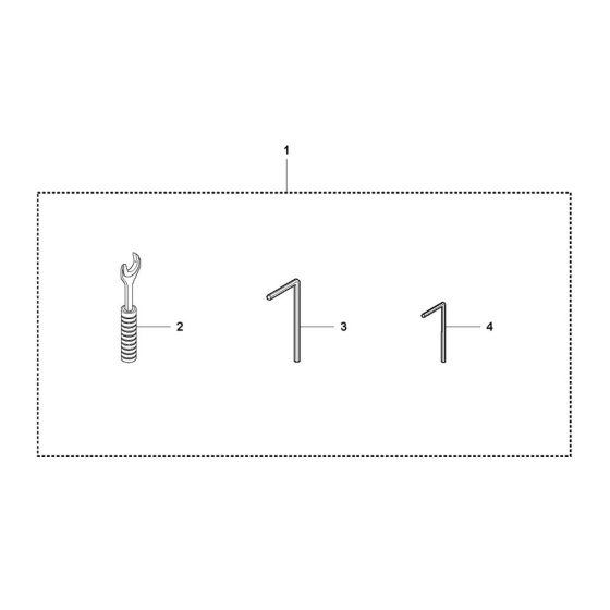Husqvarna DS 50 Drill Accessories