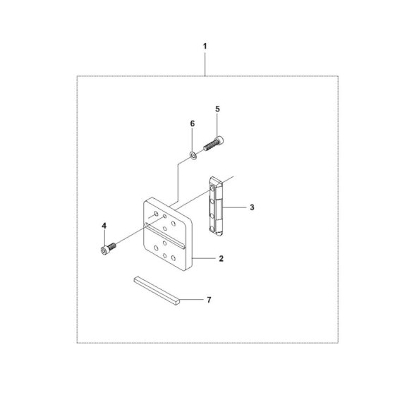 Frame Assembly for Husqvarna DS 70