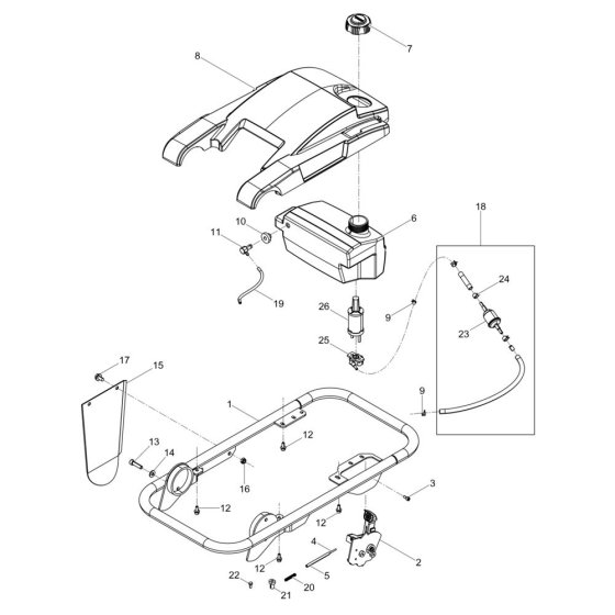 Guide Frame for Wacker DS70Y