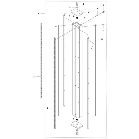 Column Assembly for DS 900