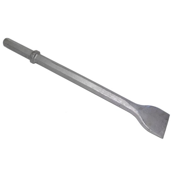 Breaker Chisel 3" Wide Hexagon 1" Shank for Demolition Work