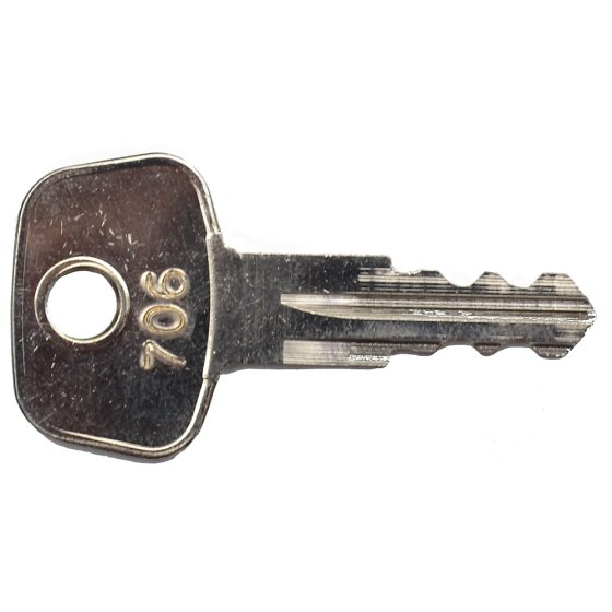 Plant Key for Hitachi Fuel Tank Access - 706 Replacement