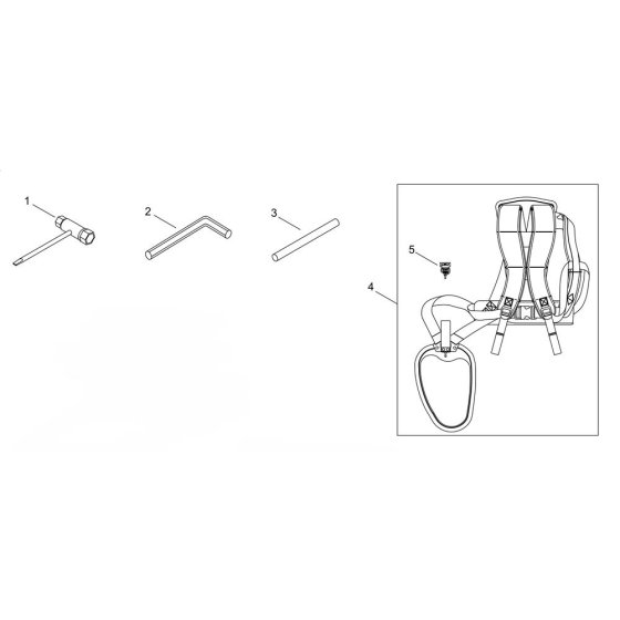 ECHO DSRM-2600/U Accessories