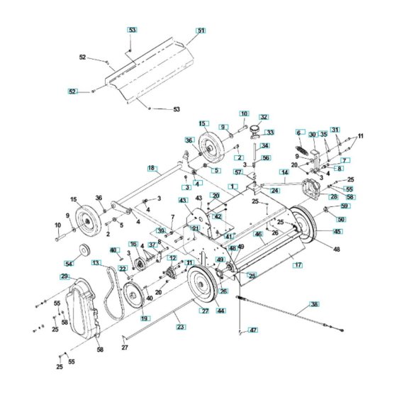 Husqvarna DT22B5DSA Parts