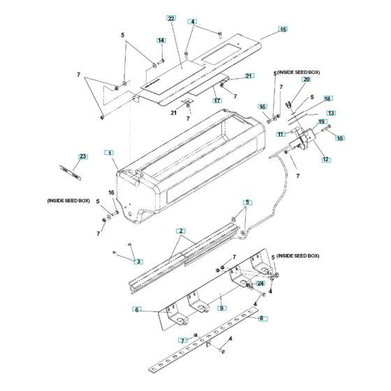 Seeder Assembly for Husqvarna