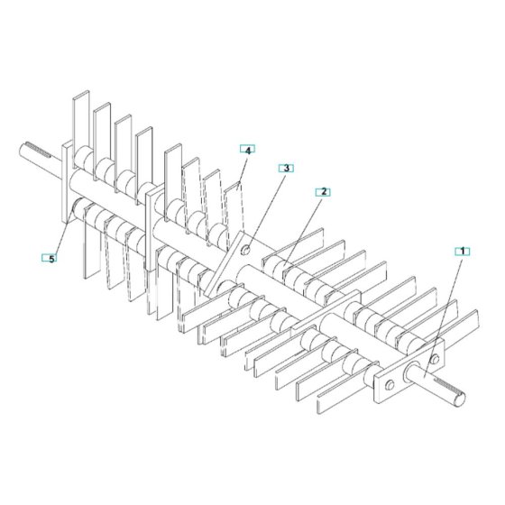 Flail Blade Reel Assembly