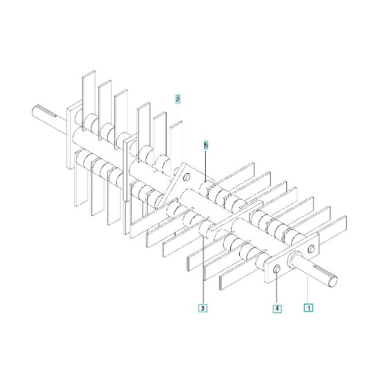 Flail Blade Reel Assembly