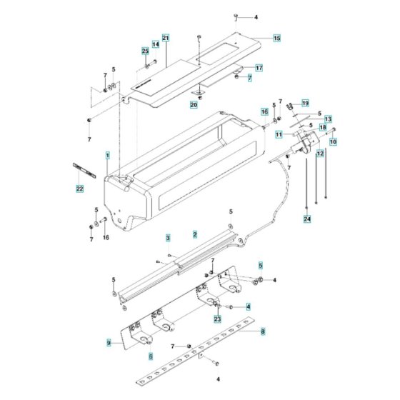 Seeder Assembly for Husqvarna