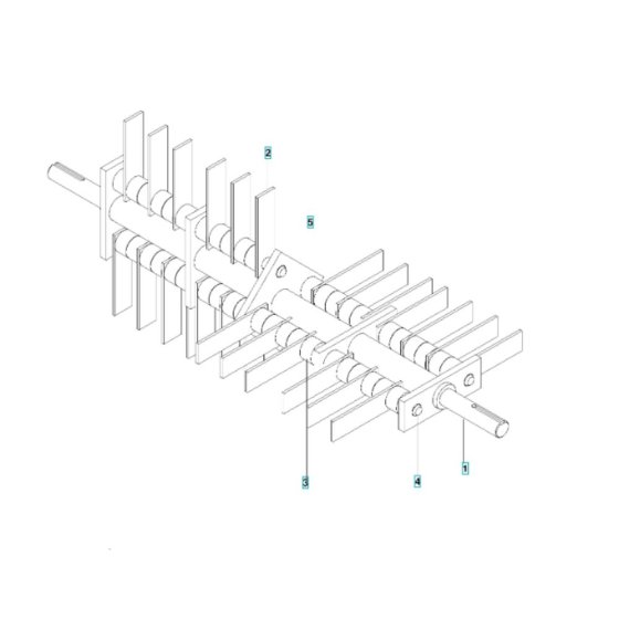 Flail Blade Reel Assembly
