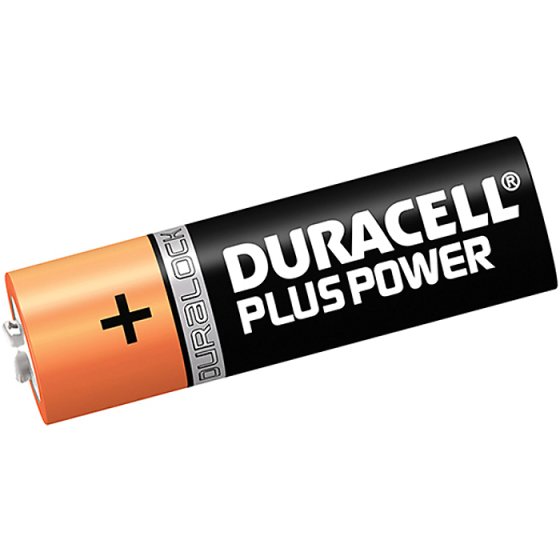 AA Cell Plus Power Batteries Pack of 4 LR6/HP7 by Duracell - S3546