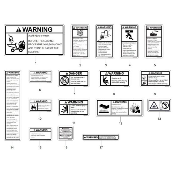 Decals for Wacker DV100-2