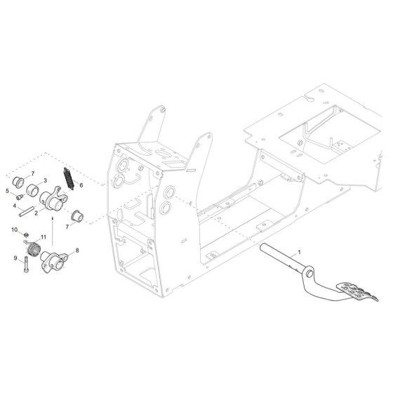 Foot Brake Assembly