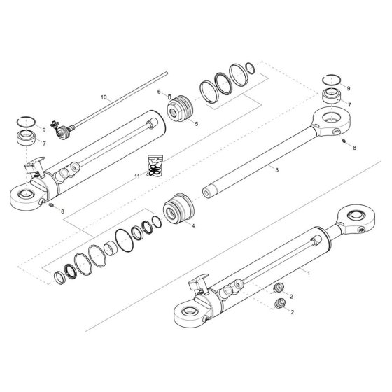 Steering Cylinder Assembly